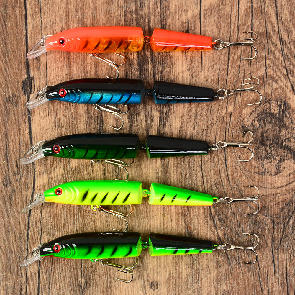 Fishing Lure Jerkbait - 5 peças de Iscas Flutuantes Tipo