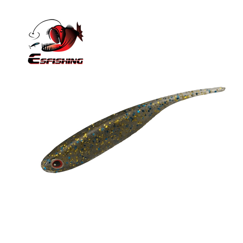 Esfishing i shad brilhante 10  - Fishing Lure Soft Plastic avaliação e preço