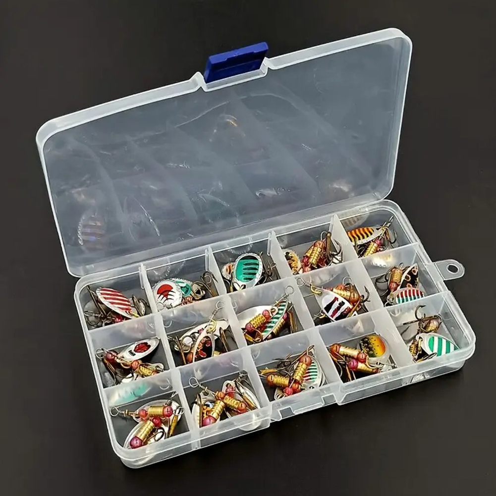 30 Iscas de Pesca Giratórias d - Fishing Lure Spoon avaliação e preço