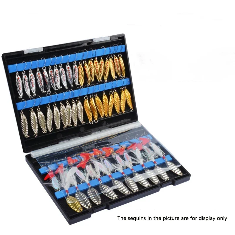 Caixa de Iscas Portátil de Dup - Fishing Lure Spoon avaliação e preço